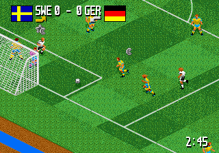 Fever Pitch Soccer screenshot 3 for Sega Mega Drive